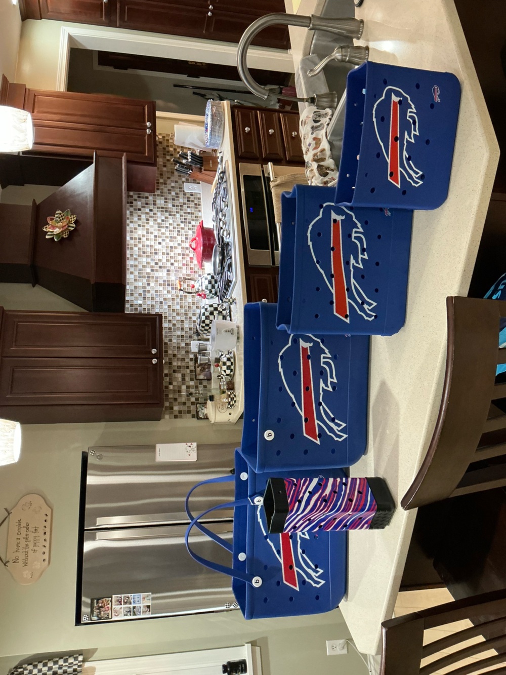 Buffalo Bills NWOT BOGG Like BAG Blue Tote Handbag SHIPS FREE! - Picture 5 of 5
